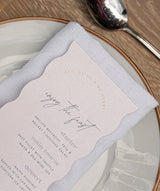 Crazy in Love Menu & Name Card Combo