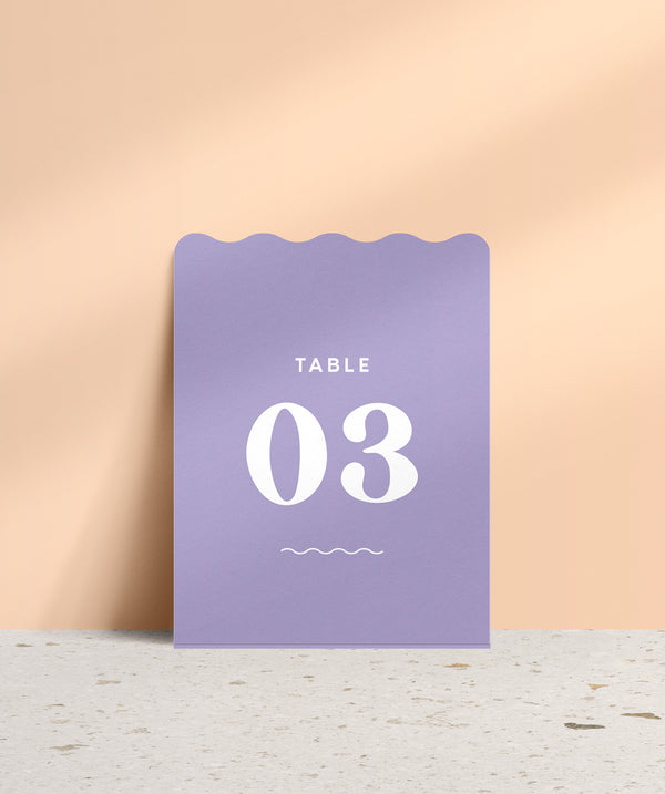 Crazy in Love Table Number